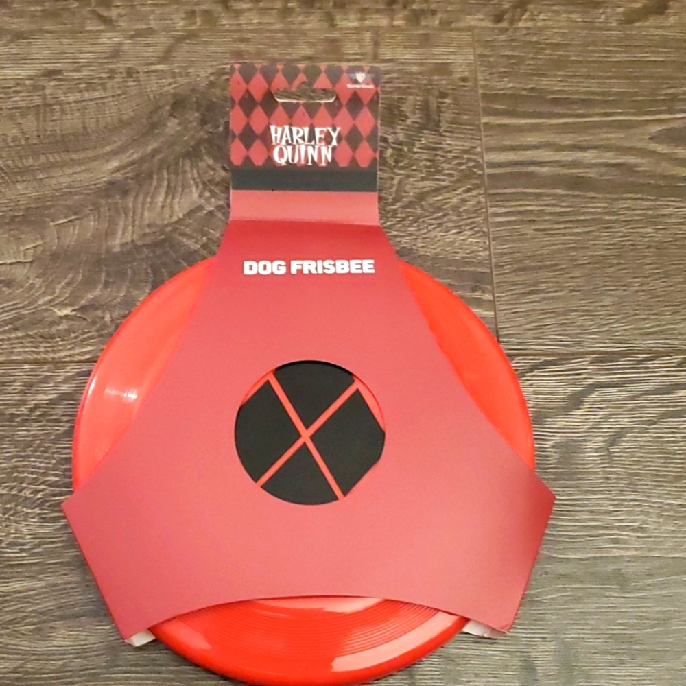 Harley Quinn Dog Frisbee - New